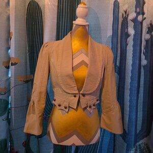 Bisou Bisou M embellished cropped jacket.